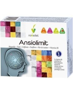 Pack 3X2 Ansiolimit 60Cap. de Novadiet.