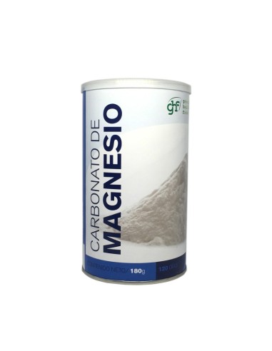 Carbonato de magnesio bote 180g GHF