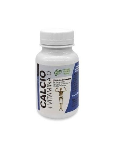 Calcio + Vitamina D masticable 1g 100 comprimidos GHF