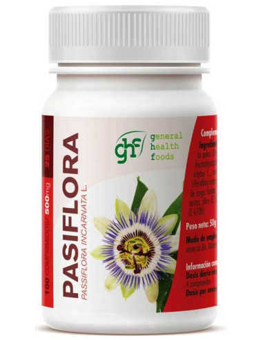 Pasiflora 500mg 100 comprimidos GHF