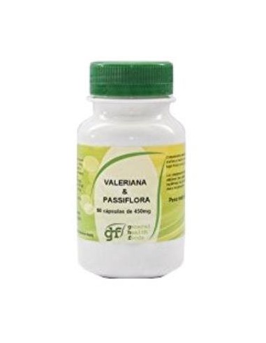 Valeriana y pasiflora 450 mg 90 cápsulas GHF