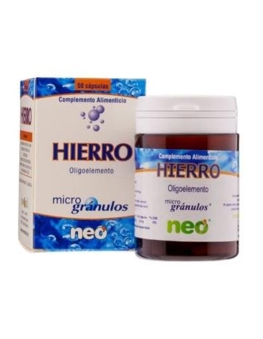 Hierro Microgranulos Neo 50Cap. de Neo