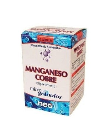 Manganeso-Cobre Microgranulos Neo 50Cap. de Neo