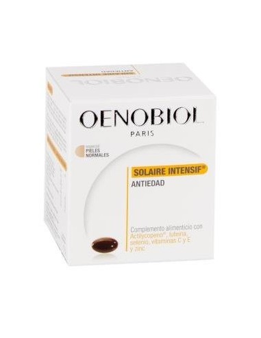 Oenobiol Solaire Intensif Antiedad 30 Cápsulas  Oenobiol
