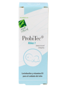 ProbiTec® Niños. Frasco con 7,5ml (150 gotas), en caja