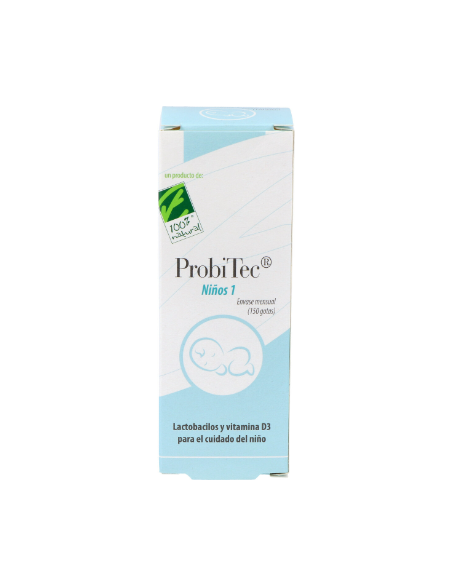 ProbiTec® Niños. Frasco con 7,5ml (150 gotas), en caja