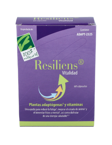 Resiliens® Vitalidad. Caja con 60 cápsulas (en blíster)