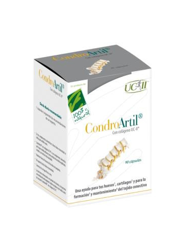 CondroArtil® con colágeno UC-II®. Caja con 90 cápsulas (en blíster)
