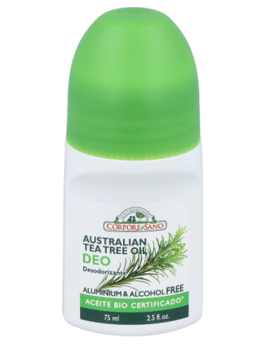 Desodorante Roll On Tree Oil 75 ml de Corpore Sano
