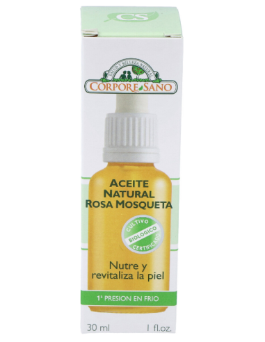 Aceite Natural Rosa Mosqueta 30 ml de Corpore Sano