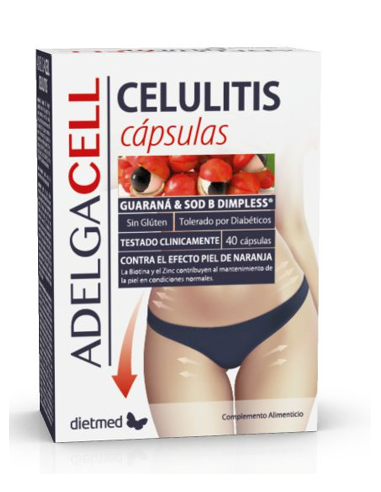 Adelgacell Celulitis  40 Comprimidos De Dietmed