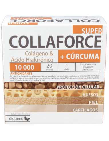 Collaforce Super 10.000 + Curcuma  20 X 12,5G Sobres De Dietmed