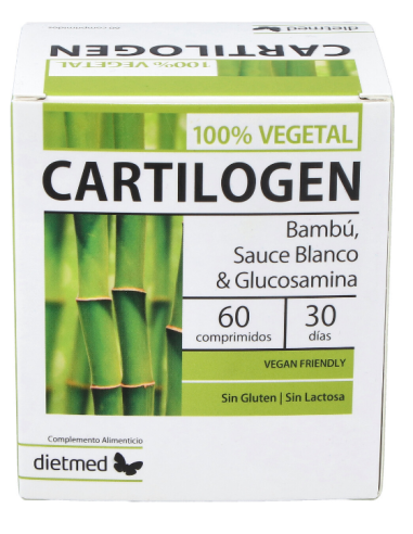 Cartilogen 100% Vegetal  60 Comprimidos De Dietmed