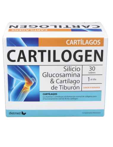 Cartilogen Cartílagos  30 X 12,1G Sobres De Dietmed