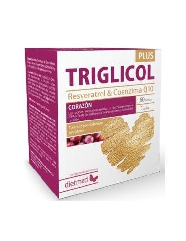Triglicol Plus  60 Capsulas De Dietmed
