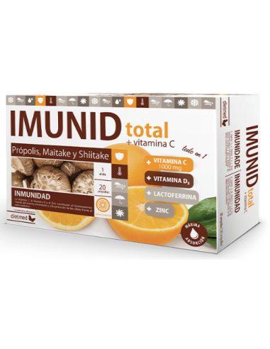 Imunid Total + Vitamina C  20X15Ml Ampollas De Dietmed