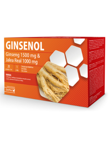 Ginsenol  20 X 15 Ml Ampollas De Dietmed