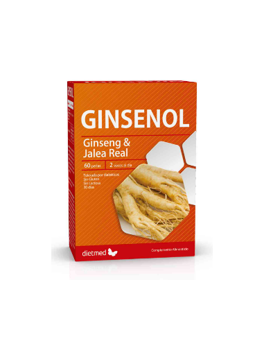Ginsenol  60 Capsulas De Dietmed