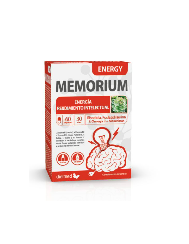 Memorium Energy Cápsullas 60 Capsulas De Dietmed