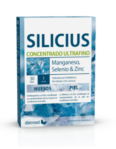Silicius Concentrado Ultrafino  30 Capsulas De Dietmed