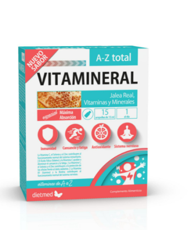 Vitamineral A Z Total  15X15 Ml De Dietmed