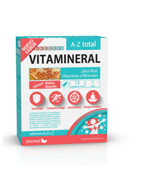 Vitamineral A Z Total  15X15 Ml De Dietmed