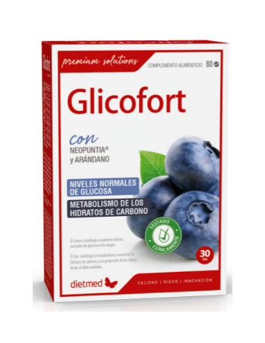 Glicofort  60 Comprimidos De Dietmed