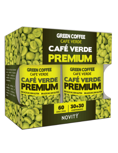 Café Verde Premium Pack Económico 30 comprimidos +30 Comprimidos De Dietmed