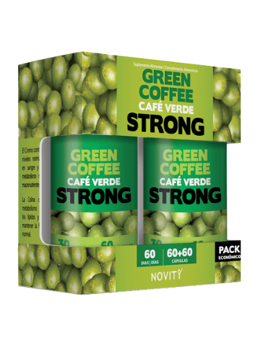 Café Verde Strong Pack Económico 60 capsulas + 60 Capsulas De Dietmed