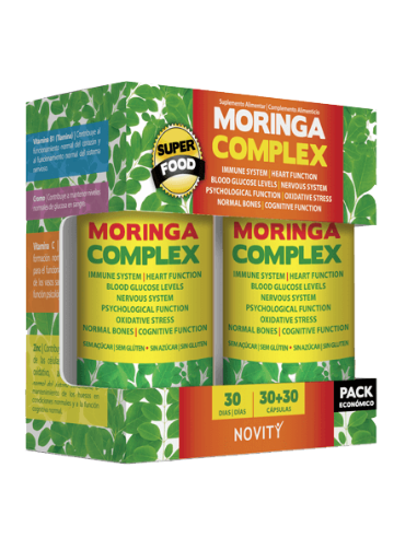Moringa Comlex Pack Económico  30+30 Capsulas De Dietmed