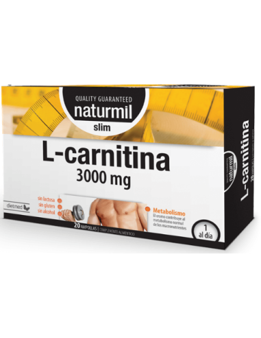 L-Carnitina Slim 3000 Mg  20X15 Ml Ampollas De Dietmed