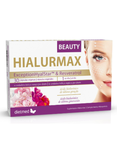 Hialurmax Beauty  30 Capsulas De Dietmed