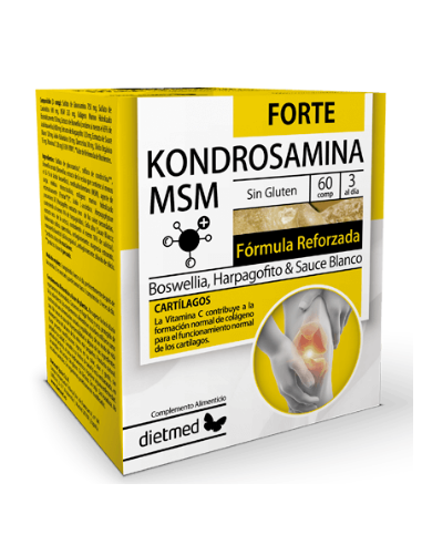 Kondrosamina Msm Forte  60 Comprimidos De Dietmed