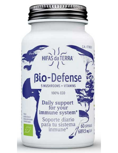 Bio-Defense Hdt 60Cap. de Hifas Da Terra - Hdt
