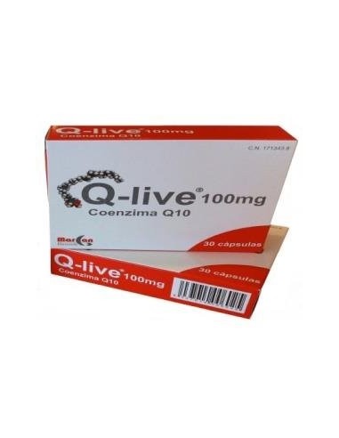 Q-Live Coq10 100Mg. 30 capsulas de Margan