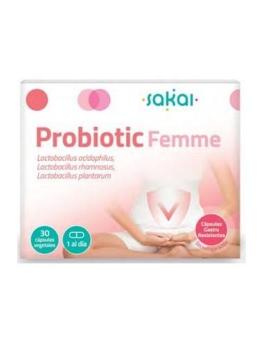 Probiotic Femme30 Caps de Sakai