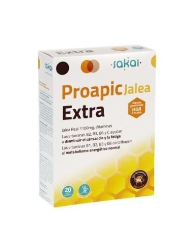 Jalea Extra Proapi 10 Ml X 20 Viales De Sakai