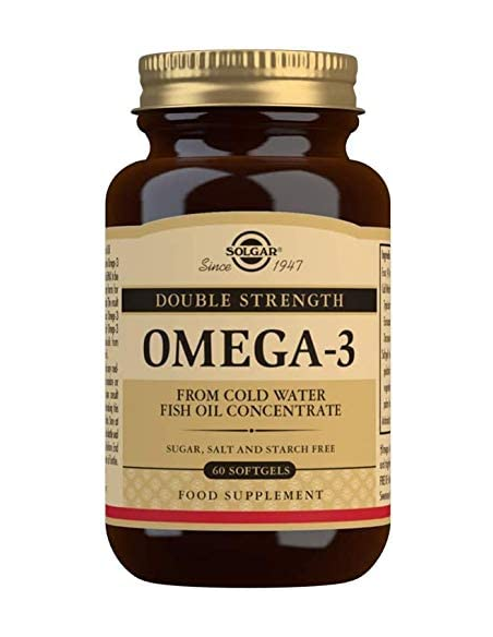 Omega 3 Alta Concentracion Double Strength 60Perla de Solgar
