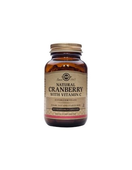 Arándano Rojo con Vitamina C  60 cápsulas vegetales Solgar