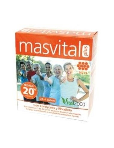 Masvital Plus 20Sbrs. de Vital 2000