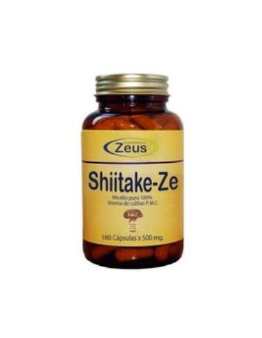 Shiitake-Ze 400Miligramos 180 Cápsulas  Zeus