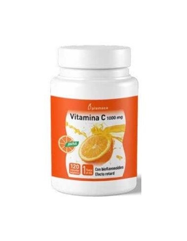 Vitamina C Pura 1000 Mg 120 Cápsulas Vegetales De Plameca