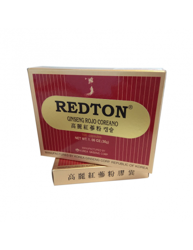Redton Ginseng Rojo Coreano 100Cap de Abamed Farma