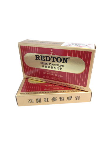 Redton Ginseng Rojo Coreano 50Cap de Abamed Farma
