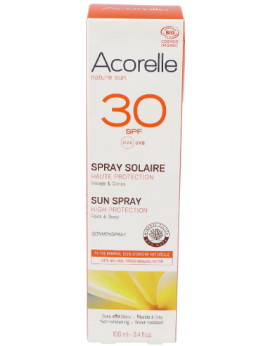Spray Solar Spf30 100 Mililitros Bio Acorelle