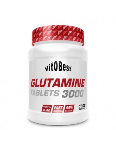 Glutamina Tablets 3000 1000 Tabletas de Vit.O.Best