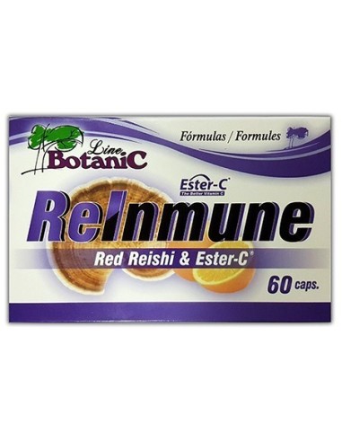 Reinmune 60 Caps Red Reishi + Ester C de Vit.O.Best