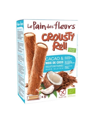 Crousty Roll Cacao Coco 125 Gramos Bio Sg Vegan Le Pain Des Fleurs