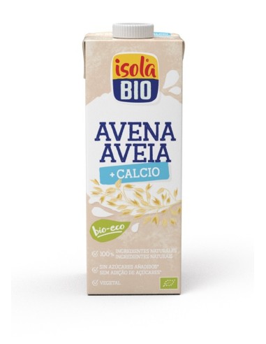 Bebida De Avena Con Calcio Bio 1 Litro de Isola Bio