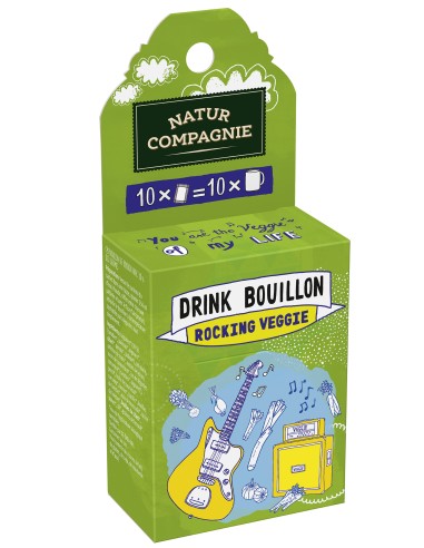 Drink Bouillon Rocking Veggie Bio 50 Gr de Granovita
